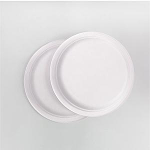 Sugarcane Bagasse Round Plate 10 Inch