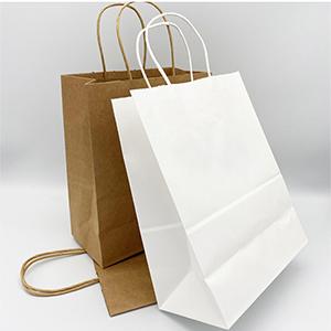 Kraft Paper Bags With Twisted Handle